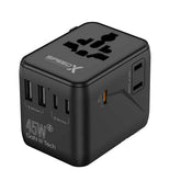 SPEEDX 45W GAN III UNIVERSAL FAST CHARGER & TRAVEL ADAPTER