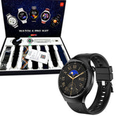Watch 4 Pro Suit Smartwatch WITH 7 STRAPS High Definition Color Screen Healthy Monitoring Custom Dial WITH HIWATCHPRO APP