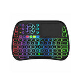 M9 BLUETOOTH MINI WIRELESS KEYBOARD 7 BACKLIT 2.4G AIR MOUSE REMOTE TOUCHPAD