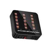 30 Port 200w Usb Fast Charging Station