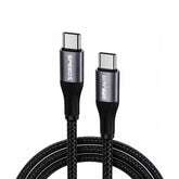 SPEED-X SX-D21C 60W USB-C to USB-C BRAIDED FAST CHARGING CABLE 1M