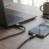 SPEED-X SX-D21A 3A USB-A TO TYPE-C BRAIDED FAST CHARGING CABLE 1M