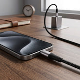 SPEED-X SX-D21L 27W USB-C TO LIGHTNING BRAIDED FAST CHARGING CABLE 1M