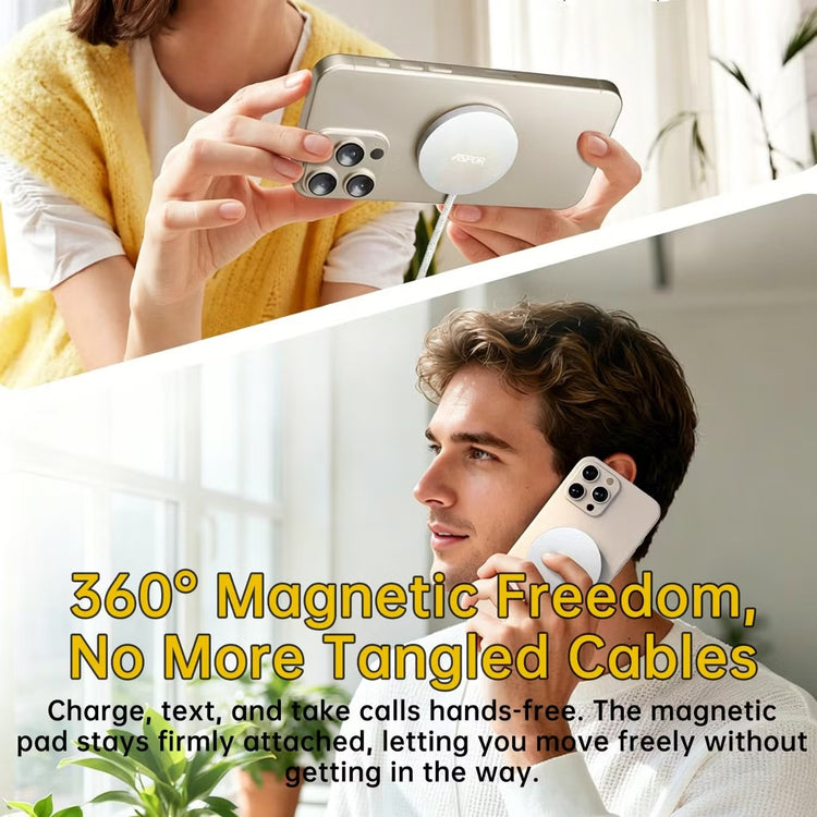ASPOR A552 25W QI2 MAGNETIC WIRELESS CHARGER