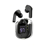 AIR 31 TWS ORIGINAL WITH BIG PACKING TRANSPARENT EARBUDS BLUETOOTH 5.3V Black