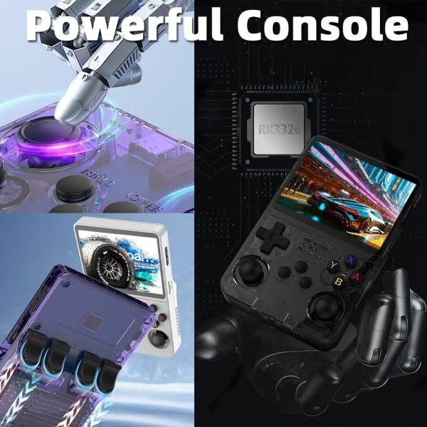 R36S RETRO HANDHELD VIDEO GAME CONSOLE 3.5 INCH IPS SCREEN