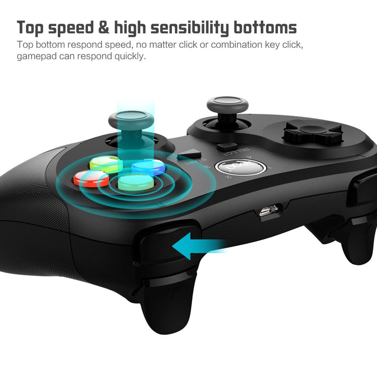 IPEGA PG-9078 BLUETOOTH GAMEPAD FOR IOS AND ANDROID, WIN COMPATIBLE WITH PS4 AND NINTENDOW SWITCH