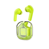 AIR 31 TWS ORIGINAL WITH BIG PACKING TRANSPARENT EARBUDS BLUETOOTH 5.3V Green