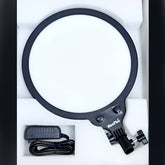 NEEPHO 26CM LED SOFT RING LIGHT WITH 360 ROTATING PAN TILT