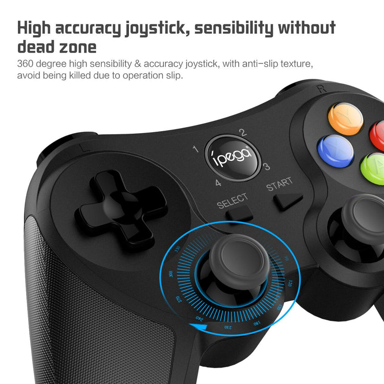 IPEGA PG-9078 BLUETOOTH GAMEPAD FOR IOS AND ANDROID, WIN COMPATIBLE WITH PS4 AND NINTENDOW SWITCH