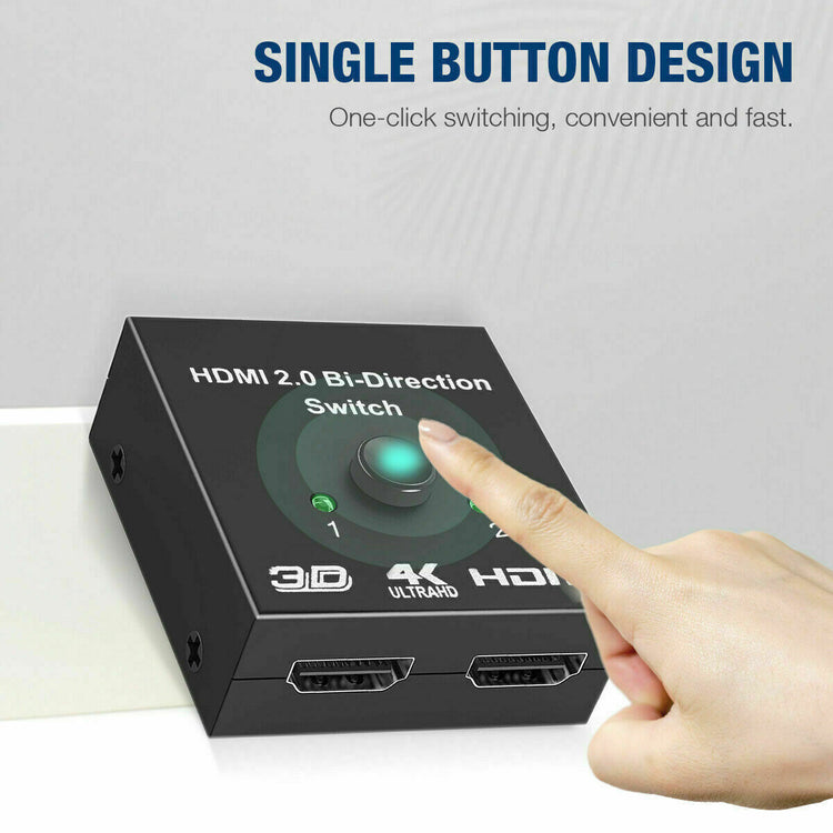 HDMI BI-DIRECTION DUAL FUNCTION SWITCH AND HDMI SPLITTER