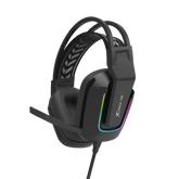 XTRIKE ME GH712 RGB GAMING HEADSET WITH NOISE REDUCTION MICROPHONE BLACK