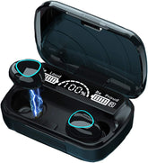 M10 WIRELESS EARBUDS BLUETOOTH EARPHONES NOISE CANCELLATION HIFI QUALITY