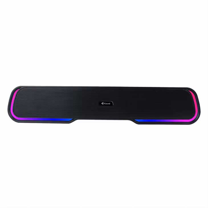 KISONLI LED-913 SOUND BAR BLUETOOTH GAMING COLORFUL LIGHT SPEAKER WITH RGB LIGHT