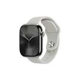 HK10 PRO B 2.02 AMOLED DISPLAY G-SENSOR AI FEATURES WITH WEARFIT PRO APP 2 STRAPS SILVER
