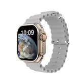 V200 NEW FASHION ULTRA 2.2 LARGE SCREEN IP68 WATERPROOF SPORT SMART WATCH WITH WearFit pro APP BLACK