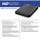 WD 2.5 inch CASE ELEMENT USB 3.0
