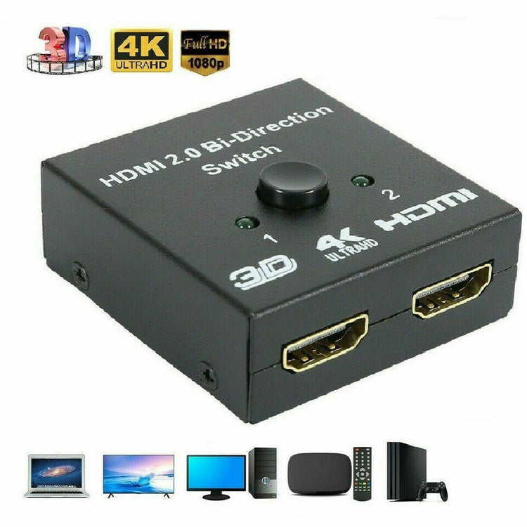 HDMI BI-DIRECTION DUAL FUNCTION SWITCH AND HDMI SPLITTER