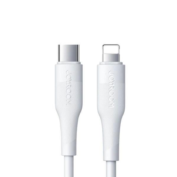 JOYROOM S-1224M3 TYPE-C TO LIGHTNING FAST CHARGING CABLE 1.2M WHITE