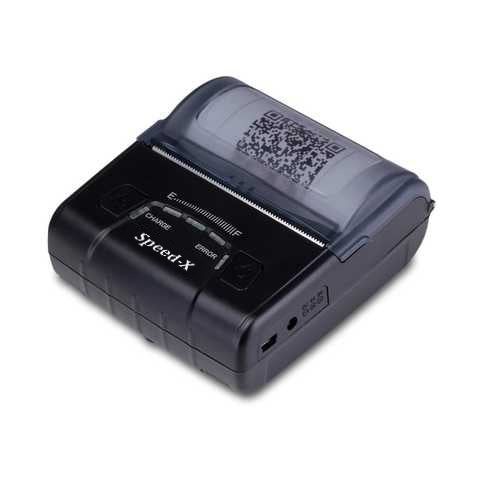 SPEED-X BT600M MINI PORTABLE BLUETOOTH+USB PRINTER 80MM