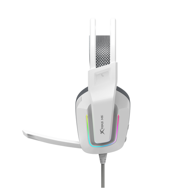 XTRIKE ME GH712 RGB GAMING HEADSET WITH NOISE REDUCTION MICROPHONE WHITE