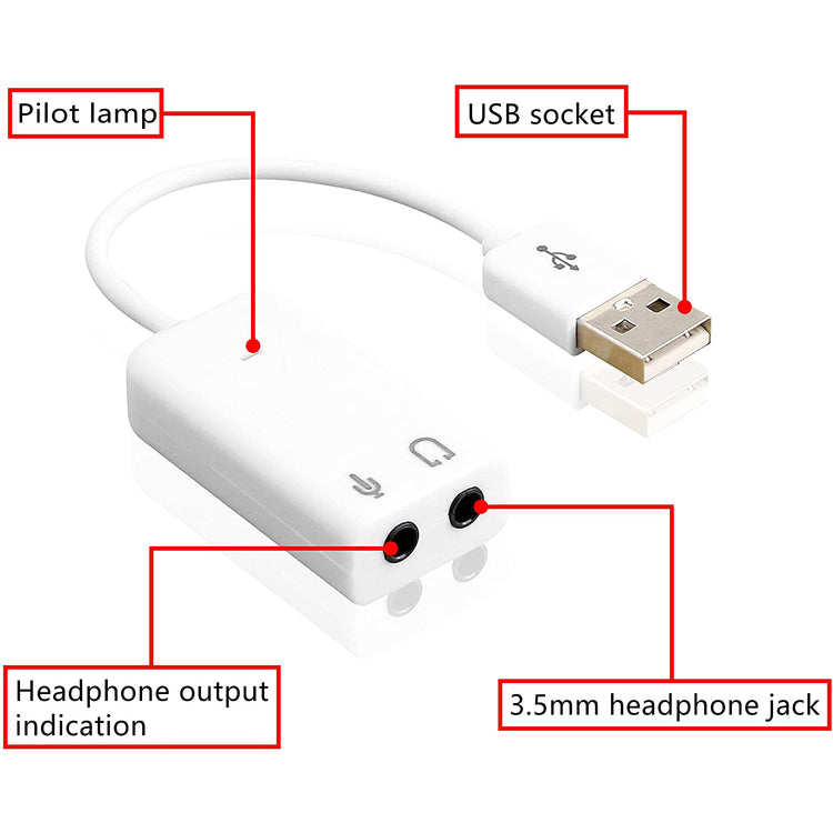 USB sound card 7.1