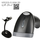 Speed-x 8500 2d Wire Cmos Handheld Barcode Scanner With Stand