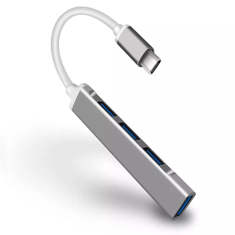 Type C 3.1 to USB HUB 4 PORT