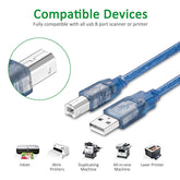 Usb printer cable 2.0 3m