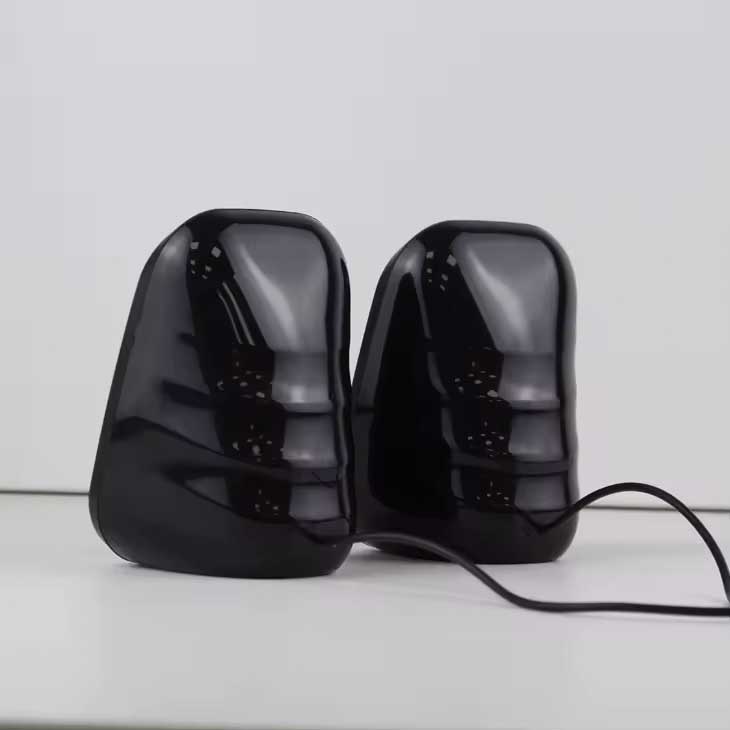 KISONLI KS-09 FASHIONABLE 2 INCH AUDIO SPEAKERS FOR PC OR LAPTOP