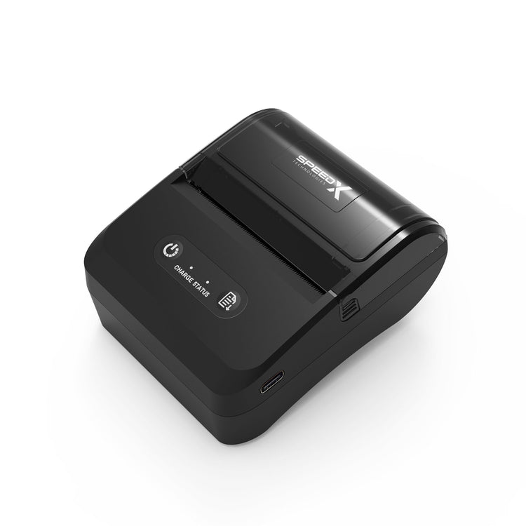 SPEED-X SP-L605BT PORTABLE BLUETOOTH THERMAL LABEL PRINTER 80MM