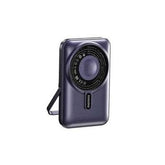 REMAX RPP-695 3 IN 1 (15W M/W) 22.5W + PD 20W POWER BANK WITH FOLDABLE STAND BLUE