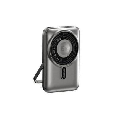 REMAX RPP-695 3 IN 1 (15W M/W) 22.5W + PD 20W POWER BANK WITH FOLDABLE STAND GREY