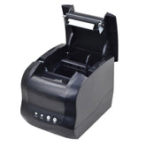Speed-x SP-650UL 3 Inch Thermal Receipt And Label Printer With Usb+lan Interfac,127mm/s Printing Speed Black Colour