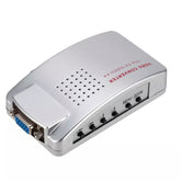Vga to audio video conversion box