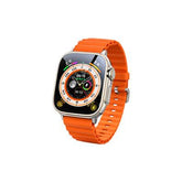 Ts8 Ultra Series 8 Men Women Bluetooth Call Heart Rate Sport Smartwatch WITH FITPRO APP ORANGE