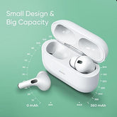 JOYROOM JR-T03S PRO(NX3) WIRELESS HEADPHONES WHITE WITH THIN RED CASE