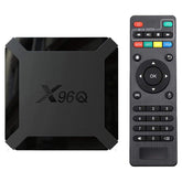Smart Box X96q Mini Quad Core 2g+16g 4k 60fps Android 10v