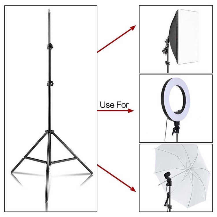 FLASH LIGHT CAMERA TRIPOD STAND 2.1M