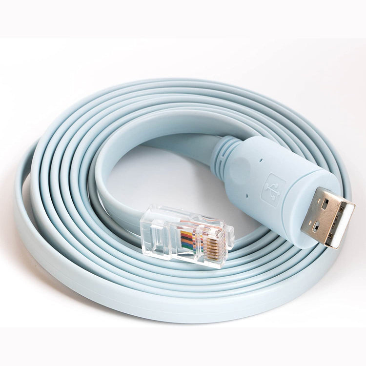 RS232 FTDI Chip USB to RJ45 USB Console Cable 1.8m