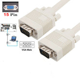 vga cable male to male OD 8MM 3m