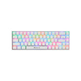 XTRIKE ME GK-994W RGB 68 KEY BT 2.4GHZ WIRELESS GAMING KEYBOARD WHITE