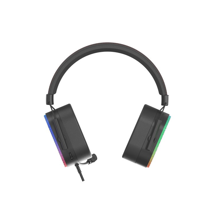 XTRIKE ME GH-606 RGB WIRED GAMING HEADSET ADJUSTABLE MICROPHONE