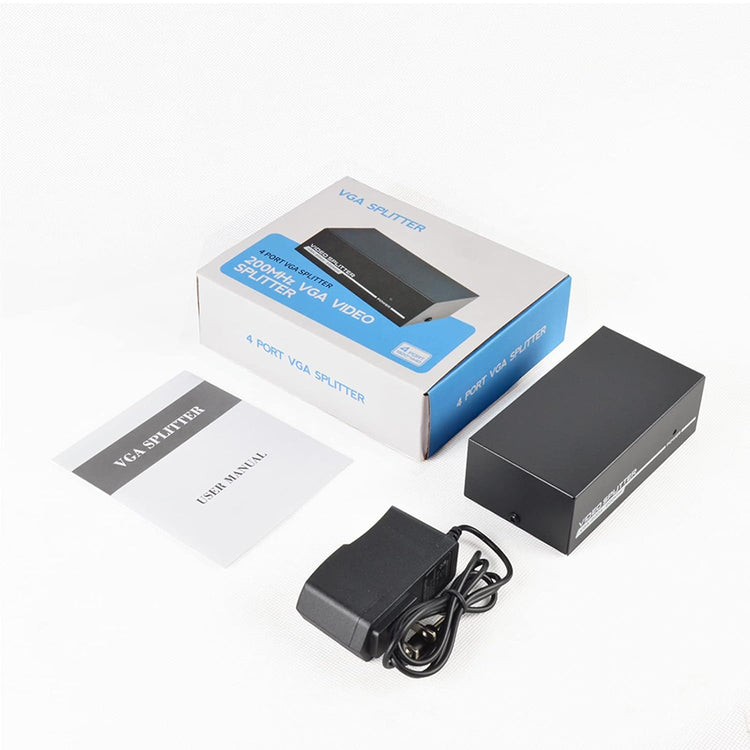 VGA SPLITTER 4 PORT 200 MHZ