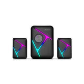 XTRIKE ME SK-610 Subwoofer RGB Stereo Wired Gaming Speakers