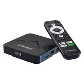 Speedx W30 Plus Zeon Quad-core Arm Cortex A53 Android 14.0v Dual Wifi Band 4k 60fps Smart Tv Box 4gb+64gb Air Mouse With Voice Control
