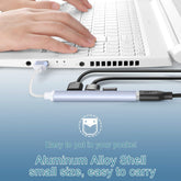 4 PORT USB 3.0 ULTRA SLIM PORTABLE HUB ALUMINUM ALLOY