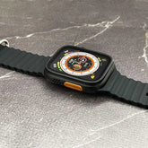 2.2 INCH X8 ULTRA MAX WITH COMPASS SMART WATCH SERIES 8 NFC ALWAYS-ON DISPLAY & WIRELESS CHARGING WITH WEARFIT PRO APP BLACK