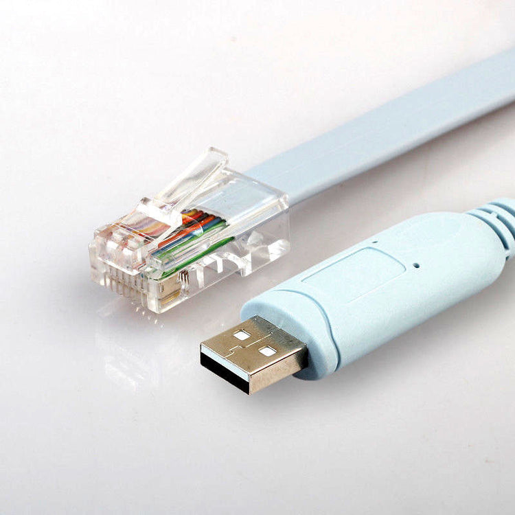 RS232 FTDI Chip USB to RJ45 USB Console Cable 1.8m