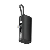 Aspor A351 2IN1 IPHONE & TYPE-C Flexible Portable Mini 5000mAh Power Bank